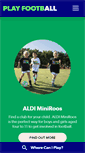 Mobile Screenshot of playfootball.com.au